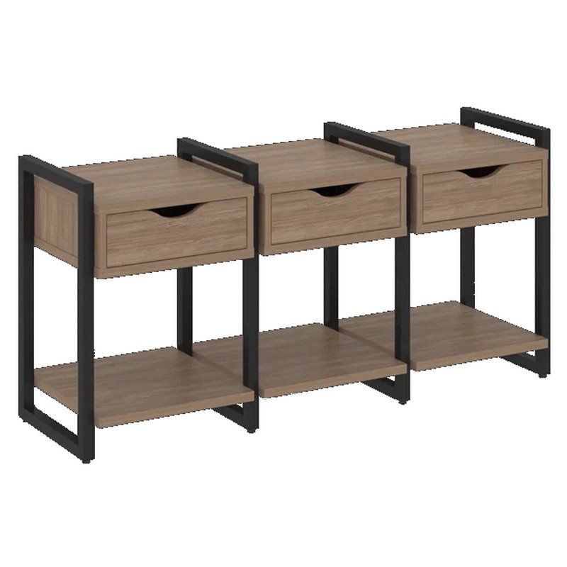 Мебель для персонала LOFT VR.L-TN-4.O Тумба на регулируемых опорах Вар№4