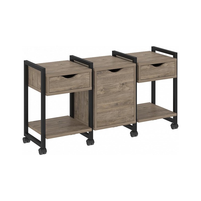 Мебель для персонала LOFT VR.L-TN-6.K Тумба на колесных опорах Вар№6