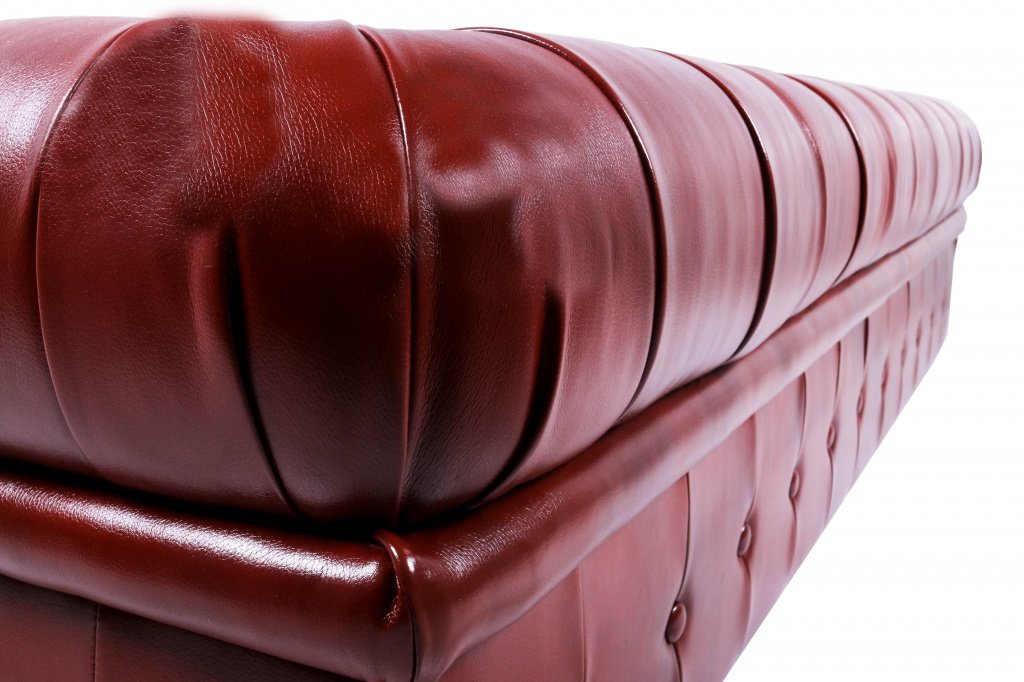 Кожаный офисный диван Честертон - вид 5