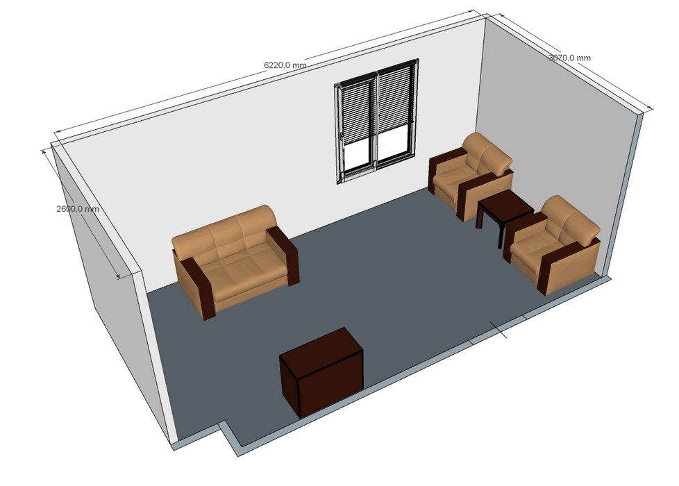 Диван в кабинет Боссо - вид 21