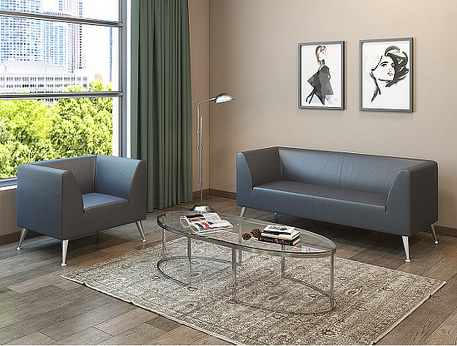 Диван для офиса эконом Ультра - вид 9