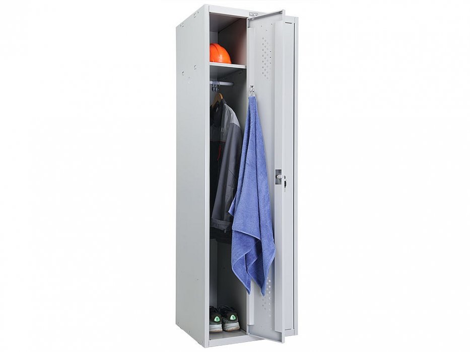 Металлический шкаф для одежды «ПРАКТИК LS-21» - вид 2